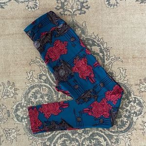 LuLaRoe clocks leggings, OS, NWT